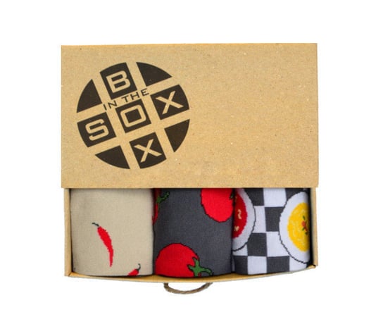 Socks in the Box, skarpety męskie, Box dla Lubiących na Ostro, rozmiar 35-38 Socks in the Box