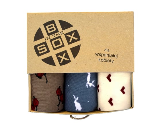 Socks in the Box, skarpety męskie, Box dla Wspaniałej Kobiety, rozmiar 43/46 Socks in the Box