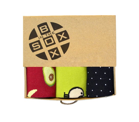 Socks in the Box, skarpety męskie, Box Egzotyczny, rozmiar 39/42 Socks in the Box