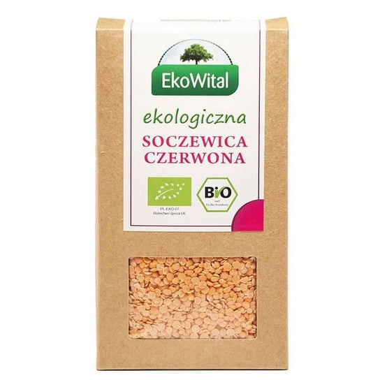 Soczewica Czerwona Bio 500 g - EkoWital Eko Wital