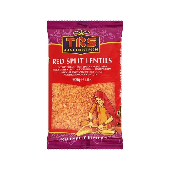 Soczewica Czerwona Masoor Dall "Red Split Lentils" 500g TRS [Kraj pochodzenia: Kanada] TRS
