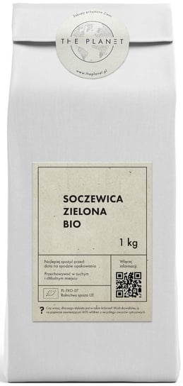 SOCZEWICA ZIELONA BIO 1 kg - THE PLANET Bio Planet