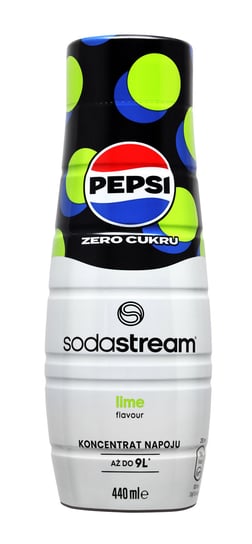 SodaStream, koncentrat napoju Pepsi Lime Zero Cukru 440ml SodaStream
