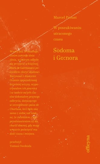 Sodoma i Gomora Proust Marcel