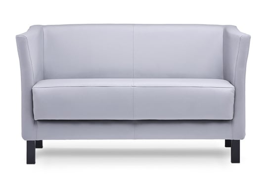 Sofa 2 ESPECTO szary, 130x71x67, ekoskóra Konsimo