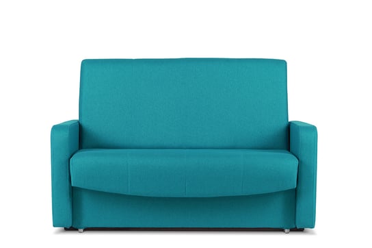 Sofa 2 JUFO turkusowy, 143x96x98, tkanina Konsimo