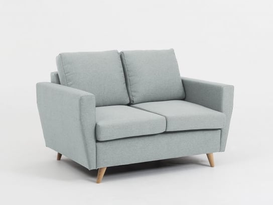 Sofa 2-osobowa INSTIT LOVER, szara, 86x134x90 cm Instit