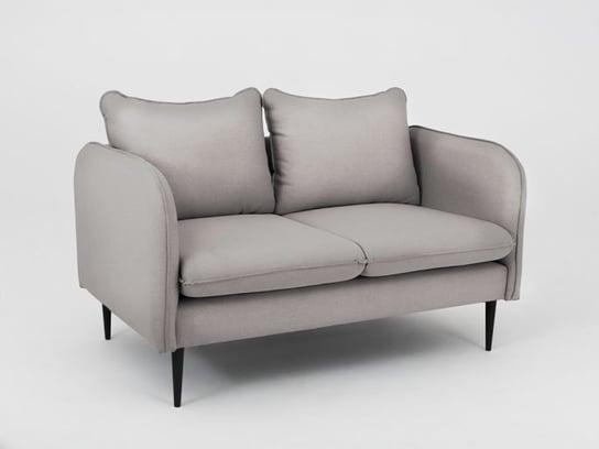 Sofa 2-osobowa INSTIT POSH BLACK, stalowa, 90x145x89 cm Instit
