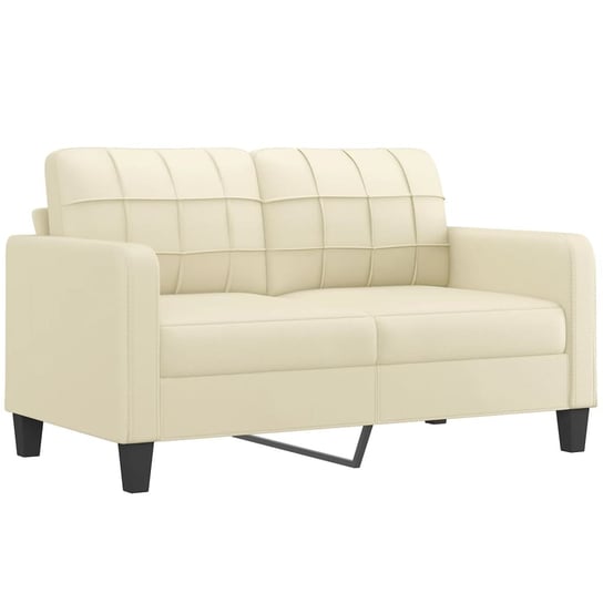 Sofa 2-osobowa kremowa 158x77x80cm Luxury Skin Zakito Europe
