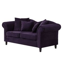 Sofa 2 osobowa SCANDINAVIAN STYLE DESIGN Gryf, fioletowy Scandinavian Style Design