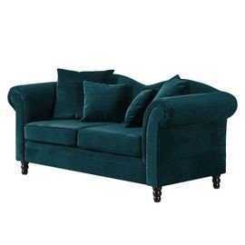Sofa 2 osobowa SCANDINAVIAN STYLE DESIGN Gryf, turkusowy Scandinavian Style Design