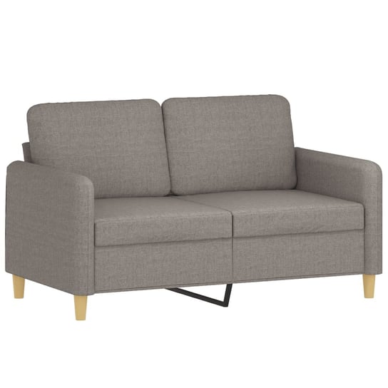 Sofa 2-osobowa taupe 138x77x80 cm Zakito Europe