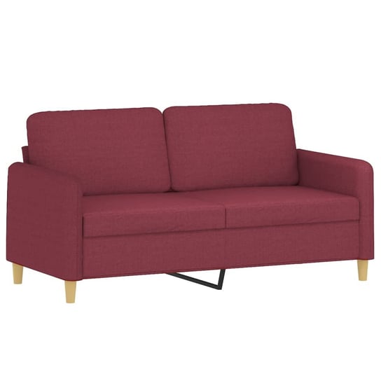 Sofa 2-osobowa Winna Czerwień 158x77x80 cm Zakito Europe