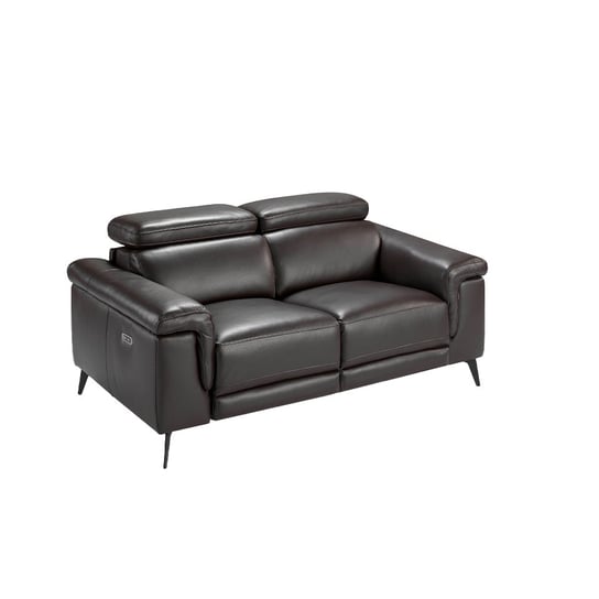 Sofa 2-Osobowa Z Mechanizmami Relaksacyjnymi Z Brązowej Skóry  6050 Angel Cerda Angel Cerda