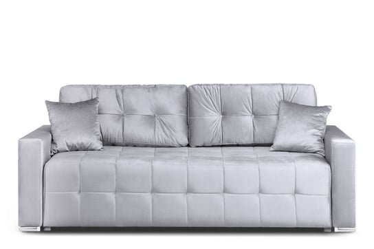 Sofa "3" BASIM szary, 232x75x100, tkanina Konsimo