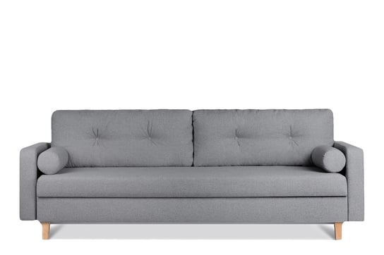 Sofa 3 ERISO ciemny szary, 230x80x100, tkanina Konsimo