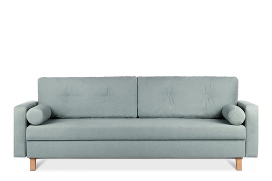 Sofa 3 ERISO miętowy, 230x80x100, tkanina Konsimo