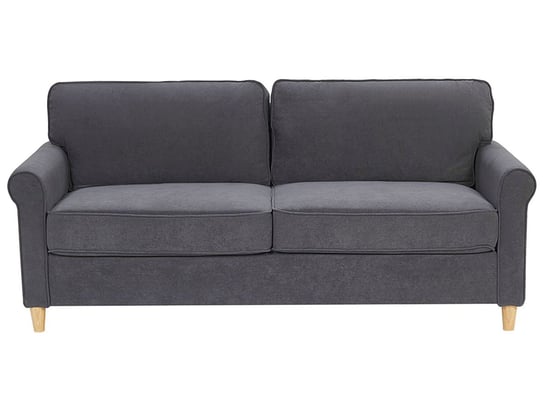 Sofa 3-osobowa BELIANI Ronneby, ciemnoszara, 88x190x78 cm Beliani