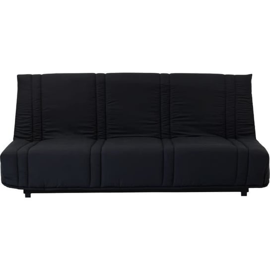 Sofa 3-osobowa - Czarna tkanina - Współczesny styl - L 193 x D 92 cm - LENA Inna marka