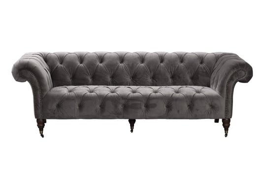Sofa 3-osobowa DEKORIA Chesterfield Glamour Velvet, 230x94x75 cm Dekoria