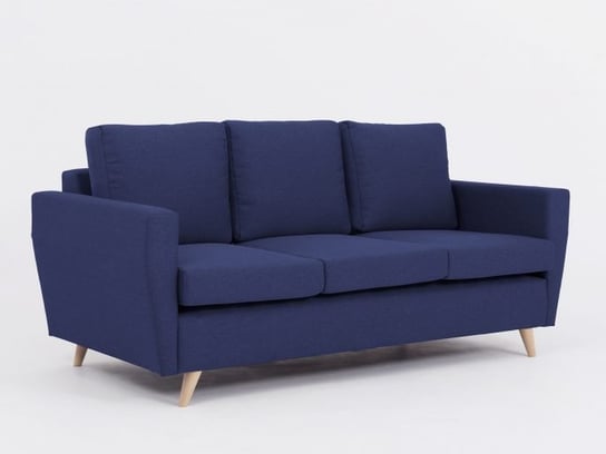 Sofa 3-osobowa INSTIT LOVER, granatowa, 86x189x90 cm Instit