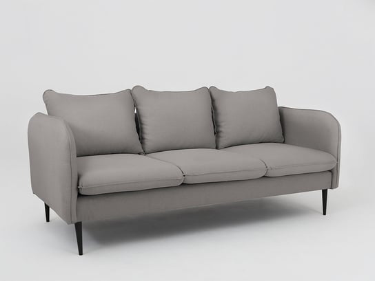 Sofa 3-osobowa INSTIT POSH BLACK, stalowa, 90x145x89 cm Instit