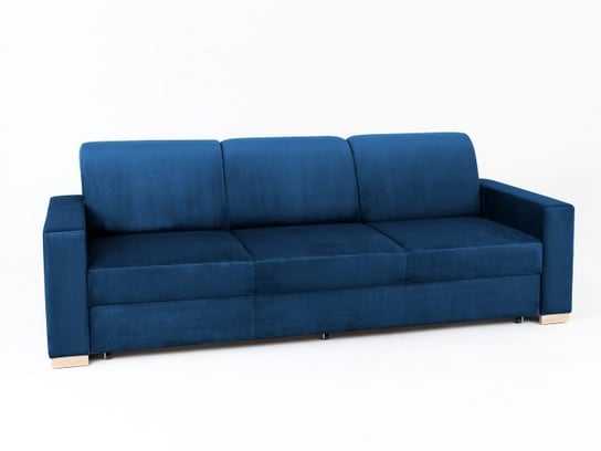 Sofa 3-osobowa INSTIT STABLE, niebieska, 82x232x95 cm Instit