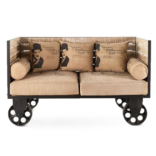 Sofa Charlie Chaplin, 91x155x63 cm Aluro