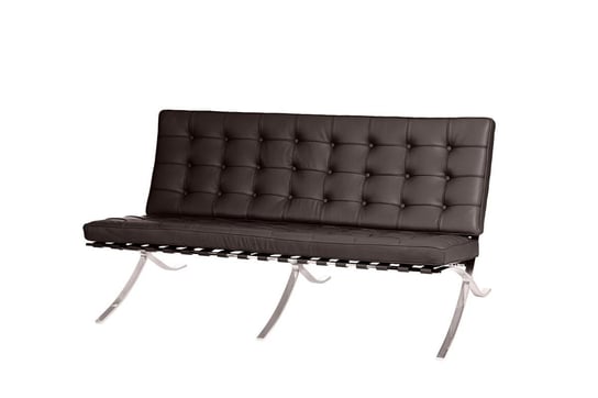 Sofa D2.DESIGN BA2, brązowa, 75x150x78 cm D2.DESIGN