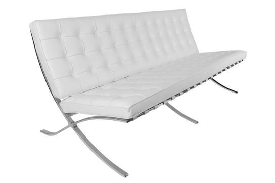 Sofa D2.DESIGN BA3, biała, 79x180x79 cm D2.DESIGN
