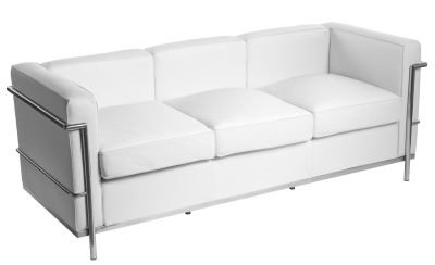 Sofa D2.DESIGN Kubik, biała, 65x180x70 cm D2.DESIGN