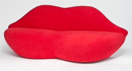 Sofa D2.DESIGN Usta 2, czerwona, 80x196x78 cm D2.DESIGN