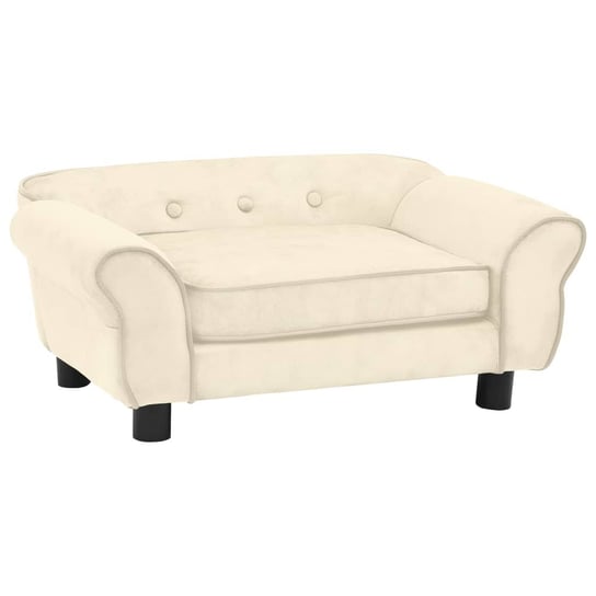 Sofa dla małych zwierząt - 72x45x30 cm, kremowa Inna marka