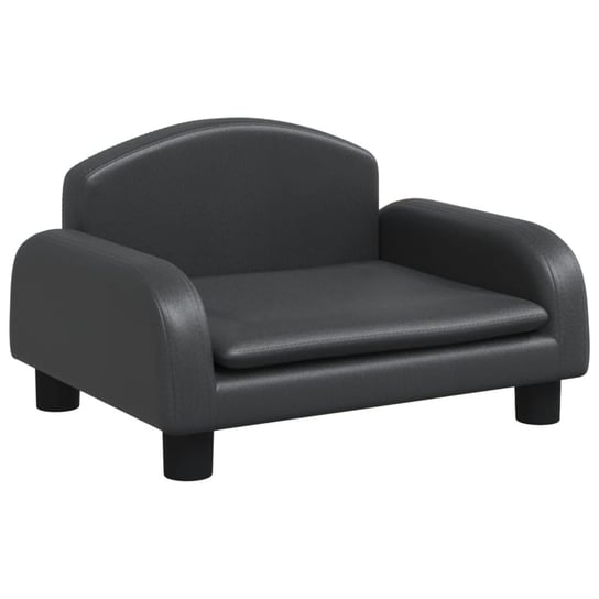 Sofa dla psa czarna 50x40x30 cm - legowisko ze szt Inna marka
