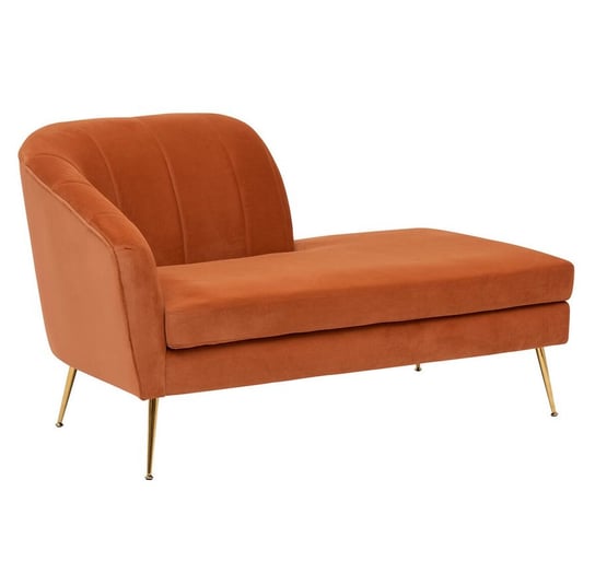 Sofa dwuosobowa aksamitna Amber Boudoir 144x80x78 cm MIA home