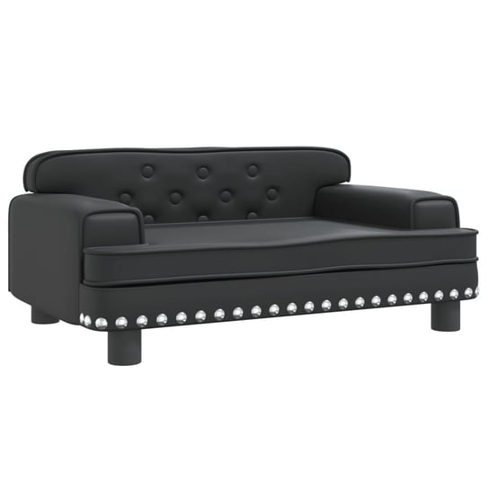 Sofa dziecięca czarna 70x45x30 cm - minisofa dla d Zakito Europe