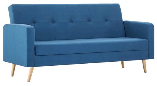 Sofa ELIOR Lovena, niebieska, 85x174x73 cm Elior