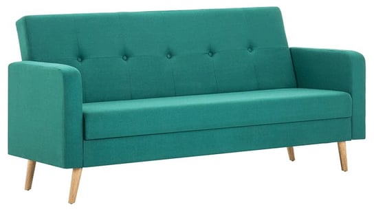 Sofa ELIOR Lovena, zielona, 85x174x73 cm Elior