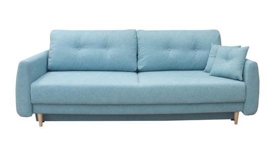 Sofa Forn z funkcją spania niebieska buk Intesi
