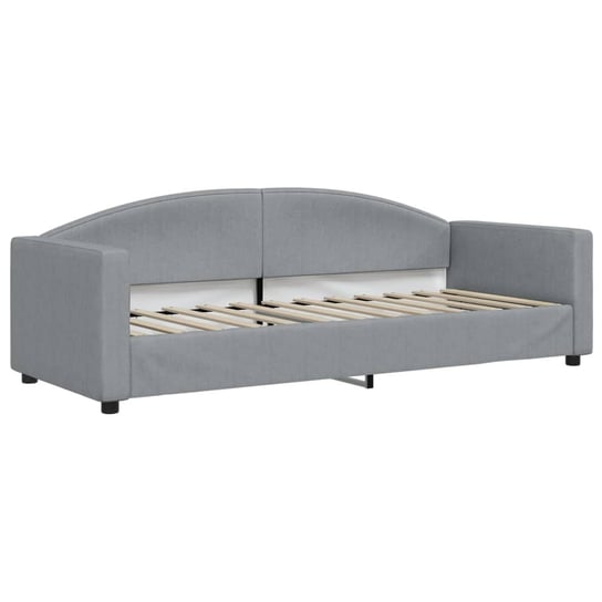 Sofa łóżko 2-w-1 jasnoszary 223x90x75 cm Zakito Europe