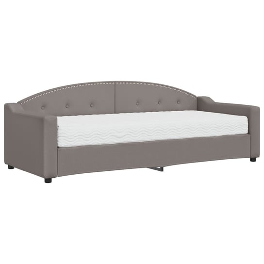 Sofa łóżko 2-w-1 taupe 223x90x75 cm Zakito Europe