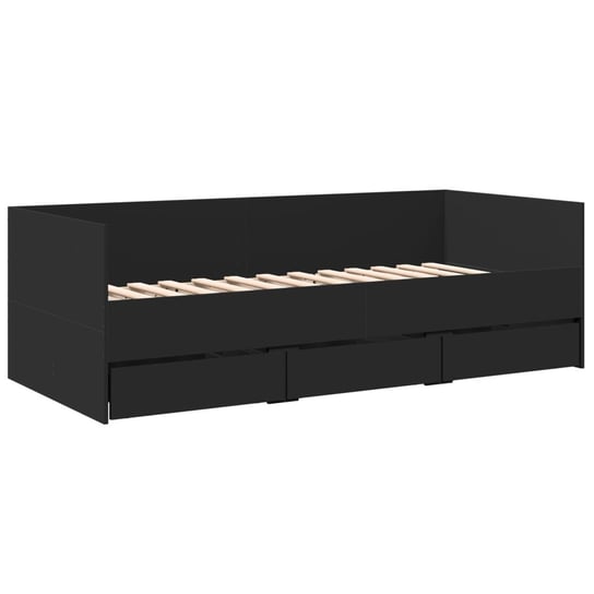 Sofa Łóżko Rozkładane 2-w-1 z Szufladami, 193x78x6 Inna marka