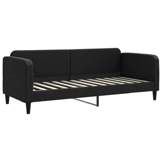 Sofa łóżkowa 2w1 czarna 223x90x75cm Zakito Europe