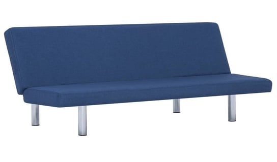 Sofa minimalistyczna Melwin 2X – niebieska 66x168x76 Elior