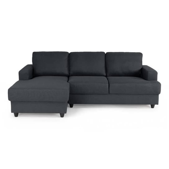 Sofa narożna 4-osobowa lewa Paul - tkanina w kolorze antracytowym - dł. 215 x gł. 140 cm - wyprodukowano na Ukrainie Inna marka