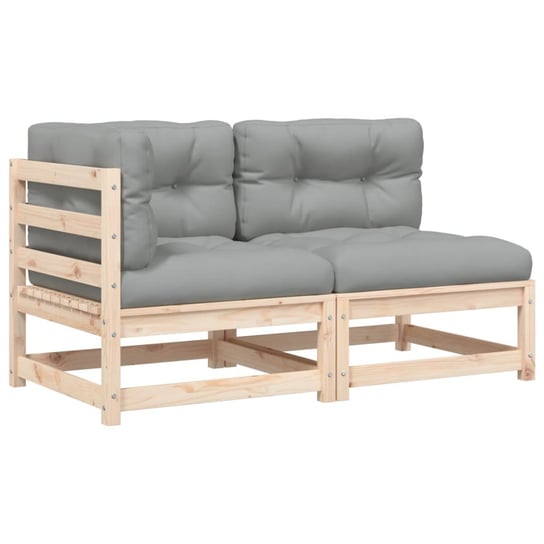 Sofa ogrodowa modułowa z poduszkami - lite drewno Zakito Europe
