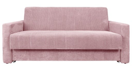 Sofa PREMIUM DOMO XXL Kanapa Amerykanka Różowa 4-osobowa Meble Zaha, funkcja spania i pojemnik Inna marka