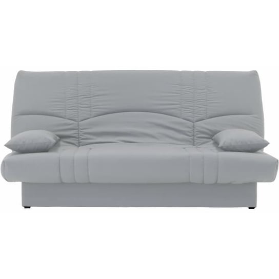 Sofa rozkładana 3-osobowa - Jasnoszara tkanina - Styl współczesny - dł. 190 x gł. 92 cm - MARZENIE Inna marka