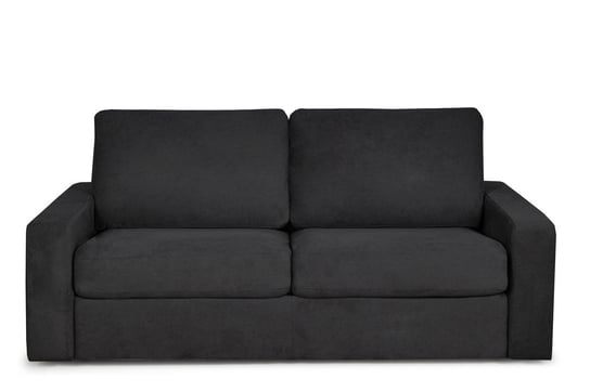 Sofa rozkładana 3 osobowa system włoski czarna MENTO Konsimo