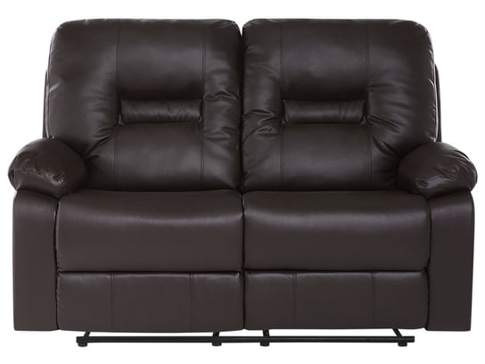 Sofa rozkładana BELIANI Bergen, 2-osobowa, brązowa, 101x146x73 cm Beliani